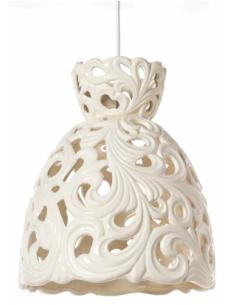 L'Arte di Nacchi TL-33 Pendant Lamp Perforated Ceramic ø30 cm