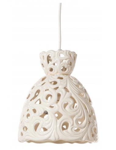 L'Arte di Nacchi TL-32 Lampada a Sospensione Ceramica Traforata ø20.5 cm