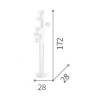 IDEAL LUX 174426 MALLOW Piantana 6L