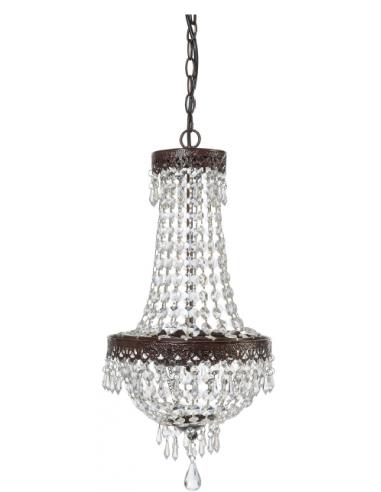 L'Arte di Nacchi ID-57 Lampada a Sospensione Ferro Piccolo 2L