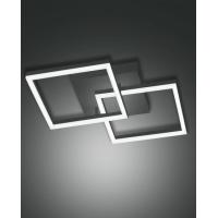 Fabas 3394-22-282 Bard Wall Lamp Doble Square Small Anthracite