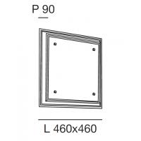 Fabas 2957-64-102 Maggie Lampada da Soffitto Lastra di Vetro
