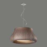 ACB Iluminacion C34561MA Nanok Lampada a Sospensione Ø60cm Marrone