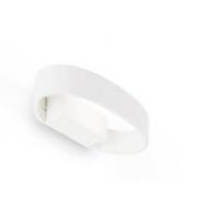 Ideal Lux 115153 Zed AP1 Wall Lamp Oval White