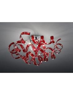 Metal Lux 206.340.04 Astro Wall Lamp Ø60 Red