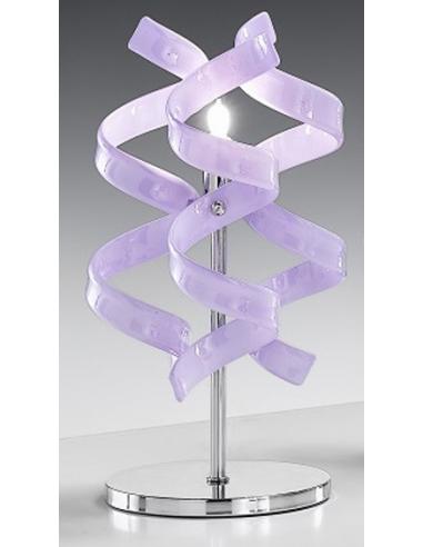 Metal Lux 206.121.05 Astro Table Lamp Abat-Jour Lilac