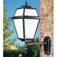 Moretti Luce 830.O.3 Black-Silver Wall Lamp Opal Glass