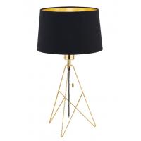EGLO 39179 Camporale Table Lamp black gold