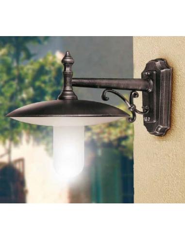 Moretti Luce 980.3 Wall Lamp Black-Silver
