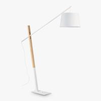 Ideal Lux 207582 Eminent Lampada da terra bianca