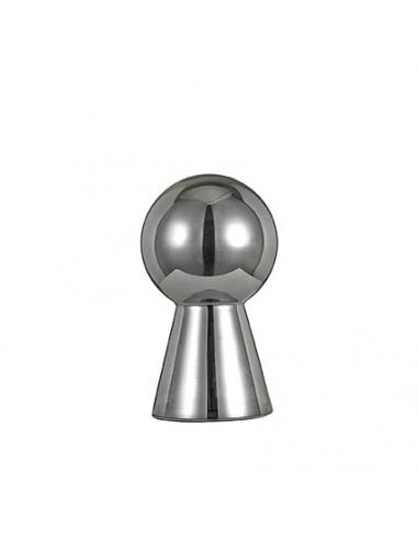 Ideal Lux 116587 Birillo TL1 Lampada da Tavolo Media Fumé