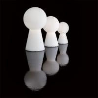 Ideal Lux 000251 Birillo TL1 Table Lamp Medium White