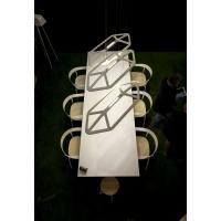 Leucos 0001611 Aki S Led 40W Lampadario Legno Okume Bianca