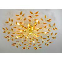 AFFRALUX 2089 ORO Crystallivs Lampada da soffitto oro ambra 10L