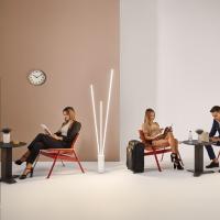 Mantra 7347 Vertical White floor lamp 60W