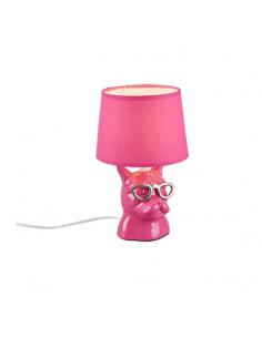 Trio Lighting R50231093 Dosy Lampada da tavolo pink