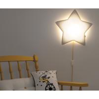 Buokids SFLAES04 Stella yellow wire Children's wall lamp with cable