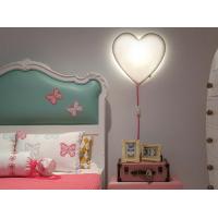 BUOKIDS SFLACO01 SOFTLIGHT Heart applique with pink stitching