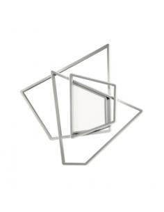 ONDALUCE PL.GALAXY / MD-SILVER CEILING LAMP IN METAL SILVER LED 67W 2