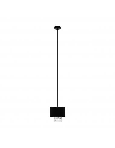 EGLO 39977 SAPUARA Hanging lamp 1xE27 40W Structure in metal / black finish