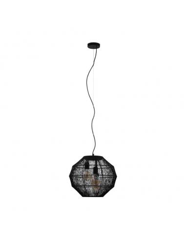 EGLO 390065 ORBETELLO Suspension lamp - 3XE27 - Metal structure / black finish