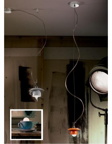 Vesoi COFFEE 12SO Lampada Sospensione Celeste