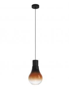 Eglo CHASELY 43459 Suspension lamp - 1 x E27 - Metal structure / black finish