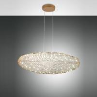 Fabas SUMTER 3693-40-225 Suspension lamp with integrated led matt gold