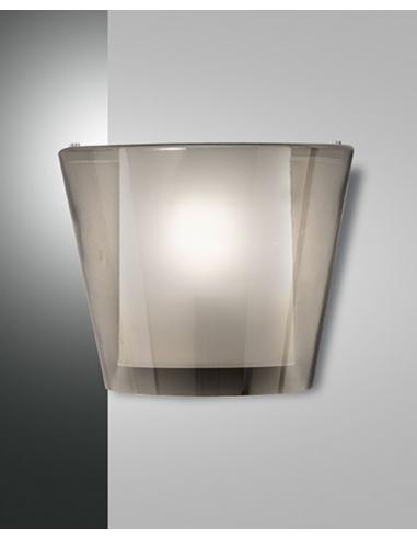 Fabas VIKI 3682-21-126 Wall lamp 1 x E27 Smoked