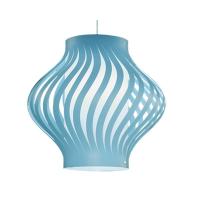Linea Zero Helios Suspension lamp in Polilux 1xE27 Pastel blue