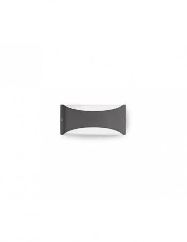Gea Luce GES1031 Outdoor wall lamp Led anthracite grey