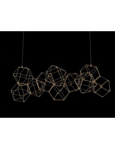 Illuminati MD18001068-10 ABRS Lucciola Hanging lamp Gold