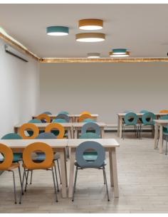 ACB Illuminacion P345383BTWRC Isia Lampada da soffitto Led integrato 80cm dimmerabile Bianco 2