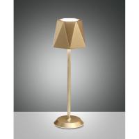 Fabas - KATY 3678-30-189 Lampada da tavolo Led Ricaricabile USB ORO