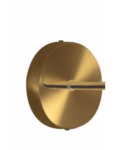 Top Light - Double Skin 1176/OS/PL1-ALPHA-AM Plafoniera con struttura in ottone satinato vetro colore Ambra 2