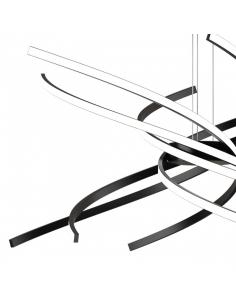 Top Light - Tornado 1163/S100/N-NE Suspension lamp Led 88W black Big 2