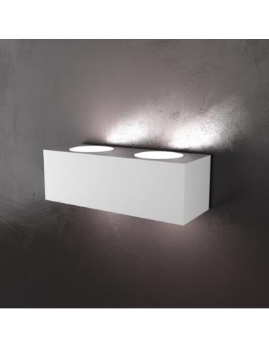 Top Light - Area 1127/A4-BI Applique 4 luci biemissione bianco