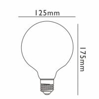 Marino Cristal 21566 Bulb globe led filament vintage gold E27 2500K