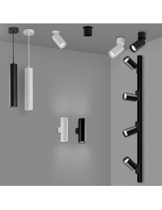 ACB Iluminacion C37640N Zoom Suspension lamp tube Led GU10 Black 2