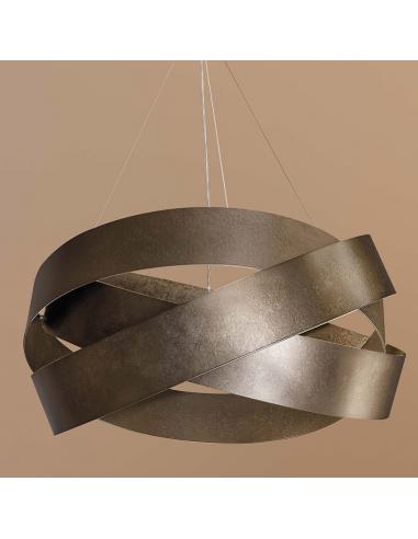 Marchetti Ultraluce - PURA 055.325.43.02 Lampadario a sospensione Ø 60 cm Ottone/Bras