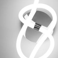 Vivida International 0094.20.CR.DIM Lightline ceiling lamp dimmable led tube chrome