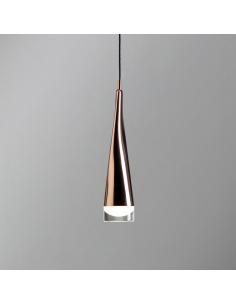 Vivida International 0052.30.OR Twist Pendant lamp led rose gold 2