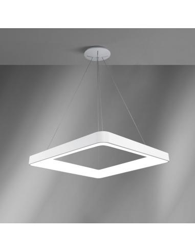 Vivida International 0044.31.BI INNER S Pendant lamp square white 80 cm led