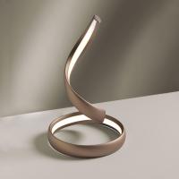 Vivida International 0029.40.SA W Flame Lampada da tavolo Led integrato 3000K sabbia