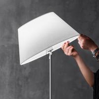 Gea Luce - Tara TARAPTB Lampada da terra 1 x E27 finitura in bianco