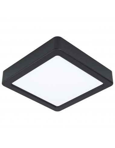 Eglo 99243 Fueva 5 Ceiling lamp square 16cm led 3000K black