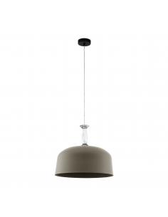 Eglo 39589 Monte Fuerte Lampadario a sospensione tortora e cristallo