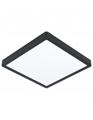 Eglo 99257 - Fueva 5 Lampada da soffitto 28,5cm Led integrato 4000k nero