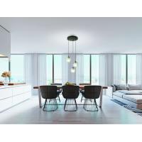 Eglo 98653 - Ariscani Suspension Lamp 3 lights Ø20 smoked glass