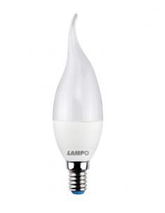 Lampo Lighting CV308WE14BC Flame Bulb 7W Warm White